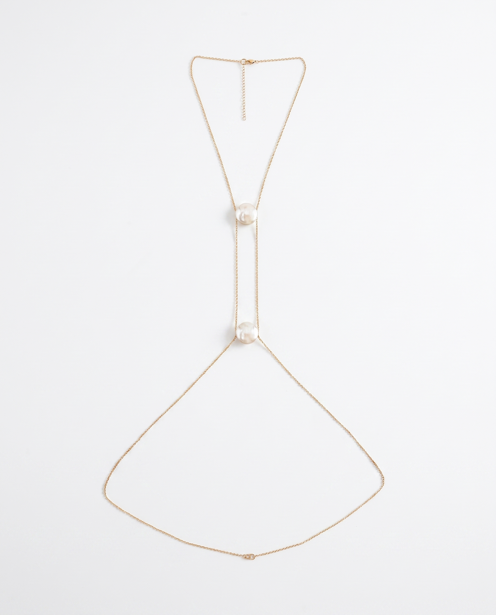 Vita Body Chain in gold — alternate view