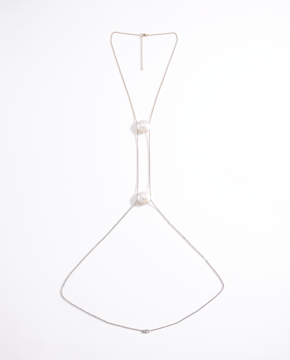 Vita Body Chain in silver — alternate view
